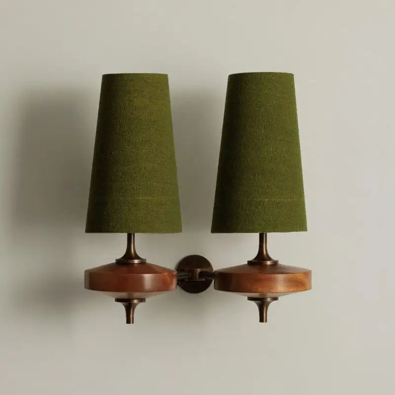 Nydorisra Vintage Mässing Vägglampa