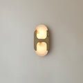 Lylaearis Alabaster Vägglampa - 25,5cm Svart