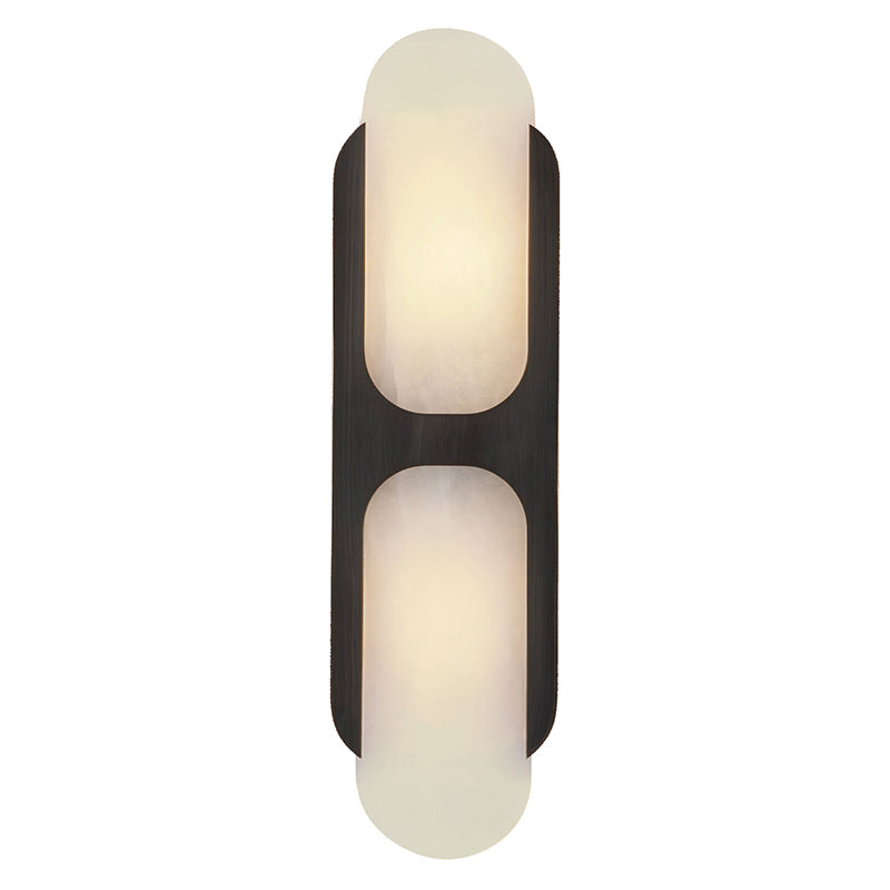 Lylaearis Alabaster Vägglampa - 50cm Svart