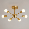 Vallin Modern Mässinglampa