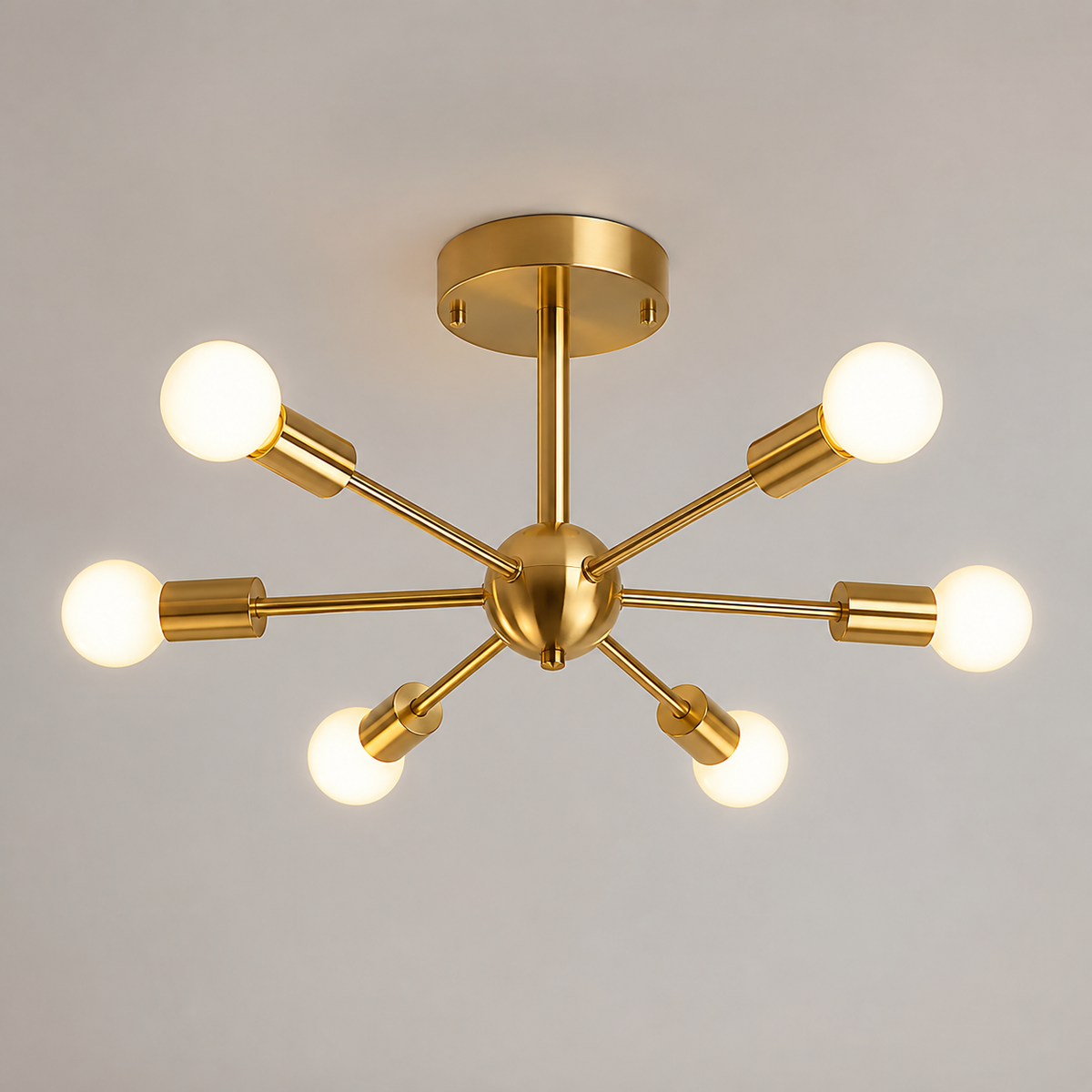 Vallin Modern Mässinglampa