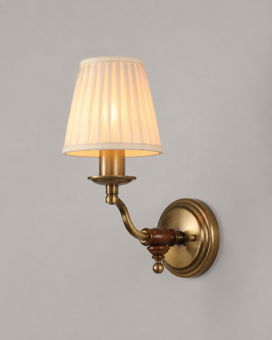 Nydorisra Vintage Mässing Vägglampa