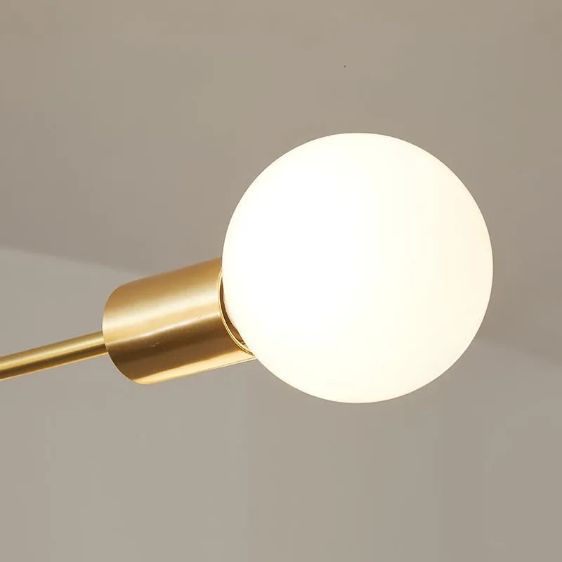 Blikuvo Mässing Sputnik-lampa