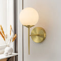 Aether Glasglob Vägglampa