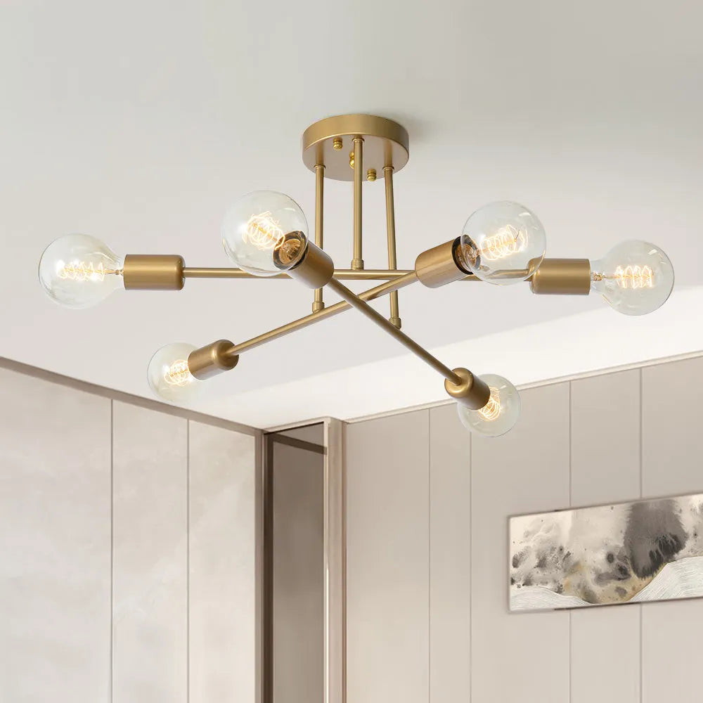 Vallin Modern Mässinglampa