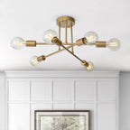 Vallin Modern Mässinglampa