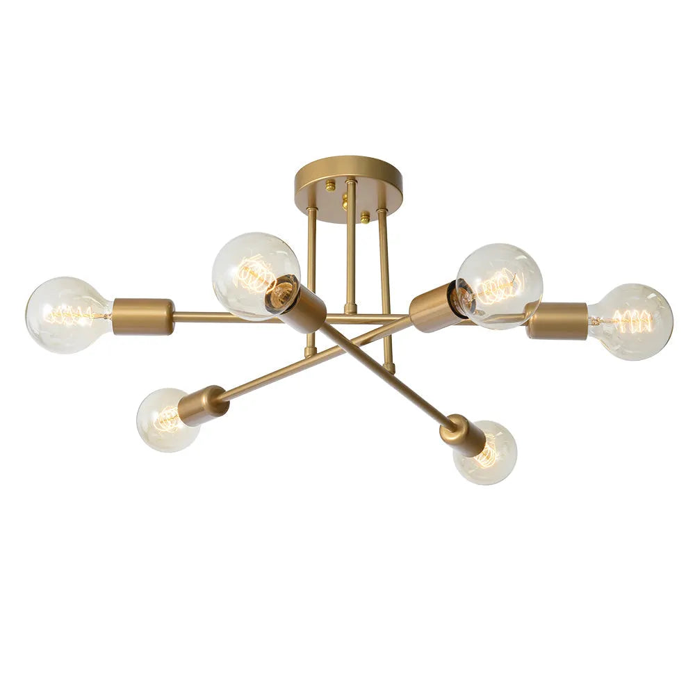 Vallin Modern Mässinglampa