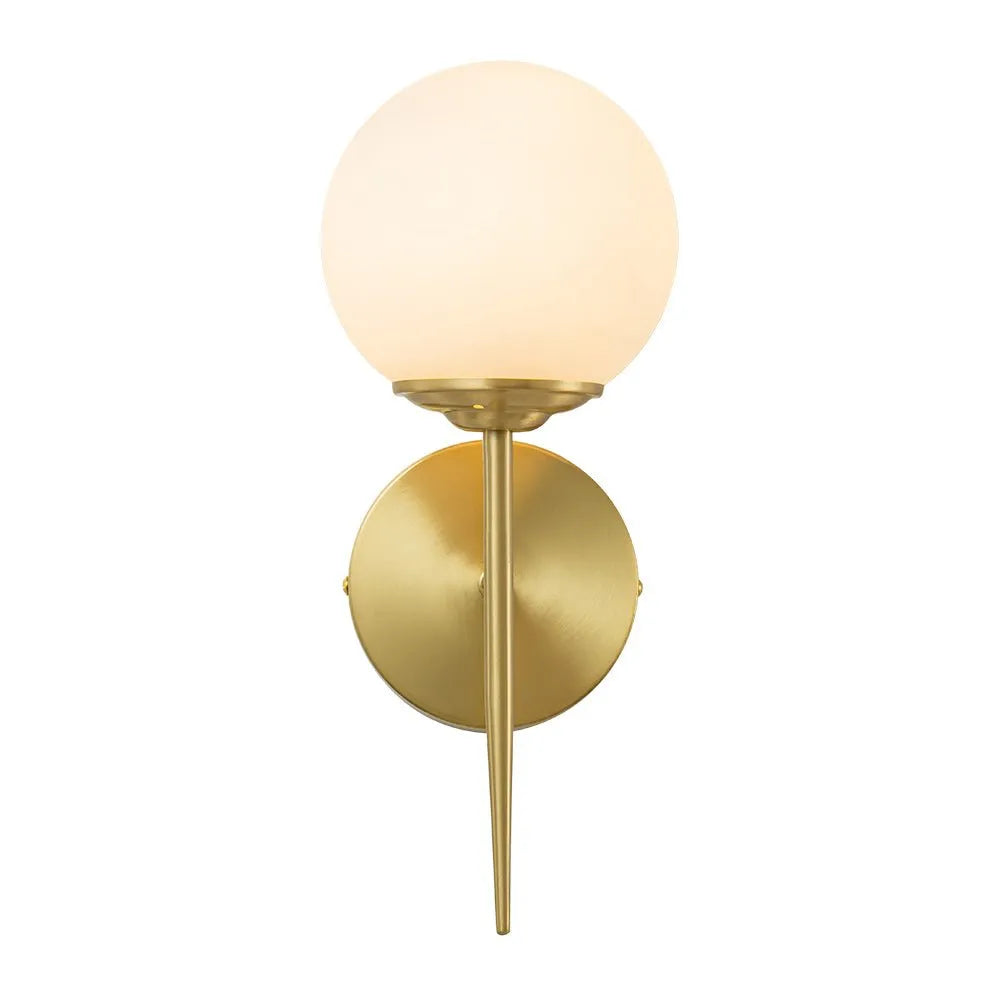 Aether Glasglob Vägglampa