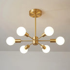 Blikuvo Mässing Sputnik-lampa