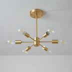 Blikuvo Mässing Sputnik-lampa
