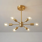 Blikuvo Mässing Sputnik-lampa